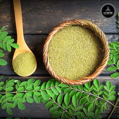 Naturevibe Botanicals cuchara con moringa muestra porción práctica