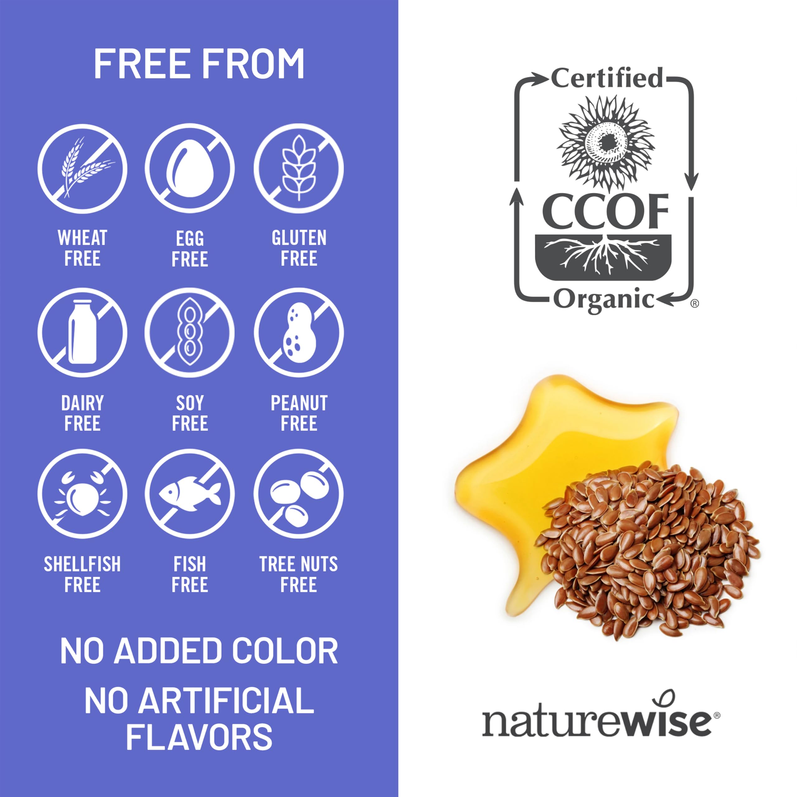 NatureWise frasco abierto con cápsulas listas para su dosis diaria