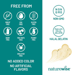 NatureWise cápsulas en mano para comparar tamaño y facilidad de uso diario