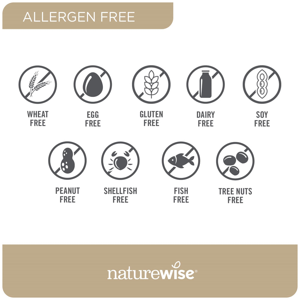 NatureWise cápsulas detalle de textura y tamaño para fácil ingestión