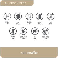 NatureWise cápsulas detalle de textura y tamaño para fácil ingestión
