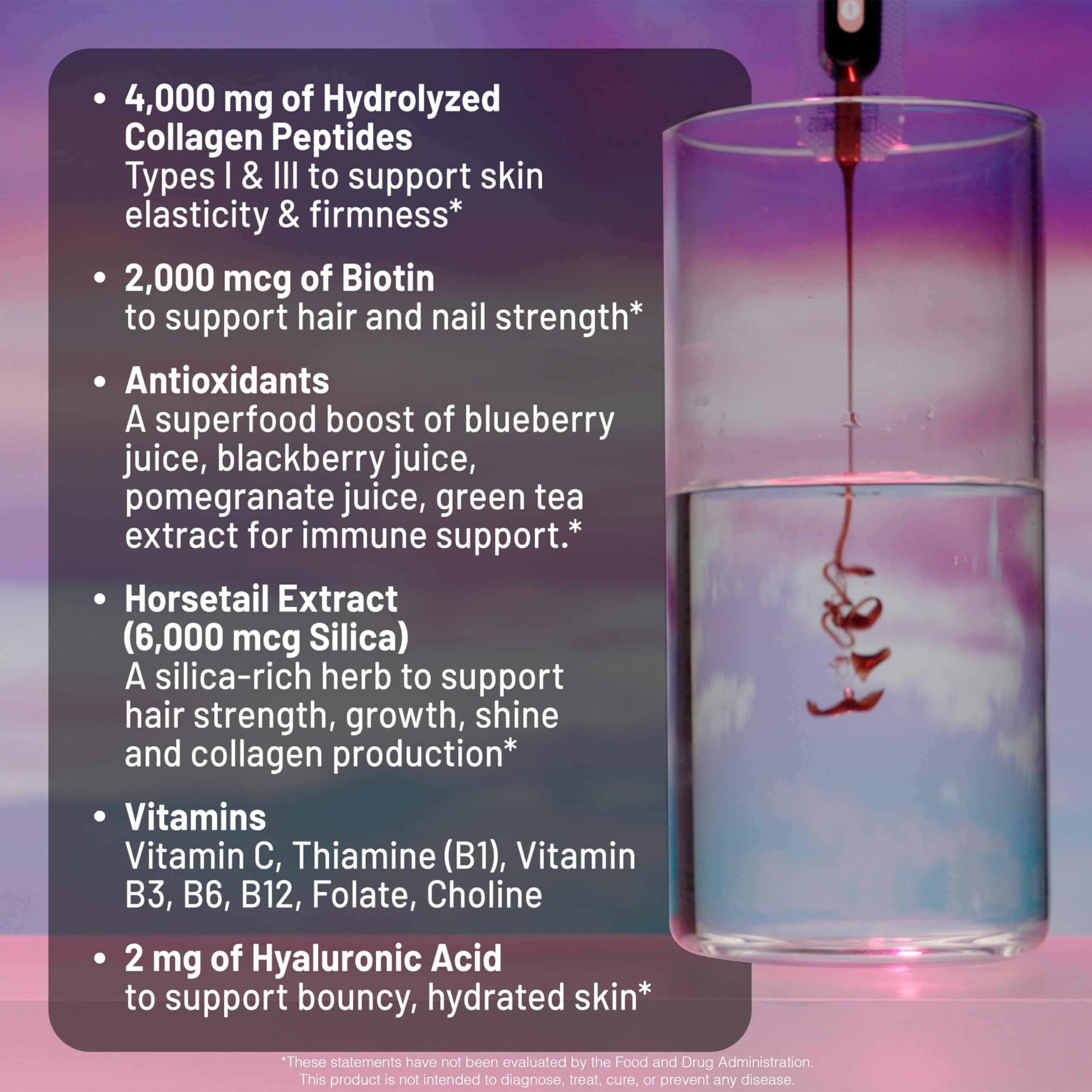 NatureWise detalle del líquido mixed berry, textura ligera y absorción rápida