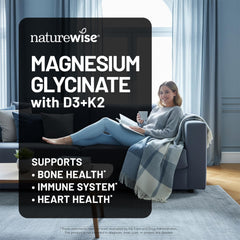 NatureWise softgel junto a desayuno saludable que apoya nutrición diaria