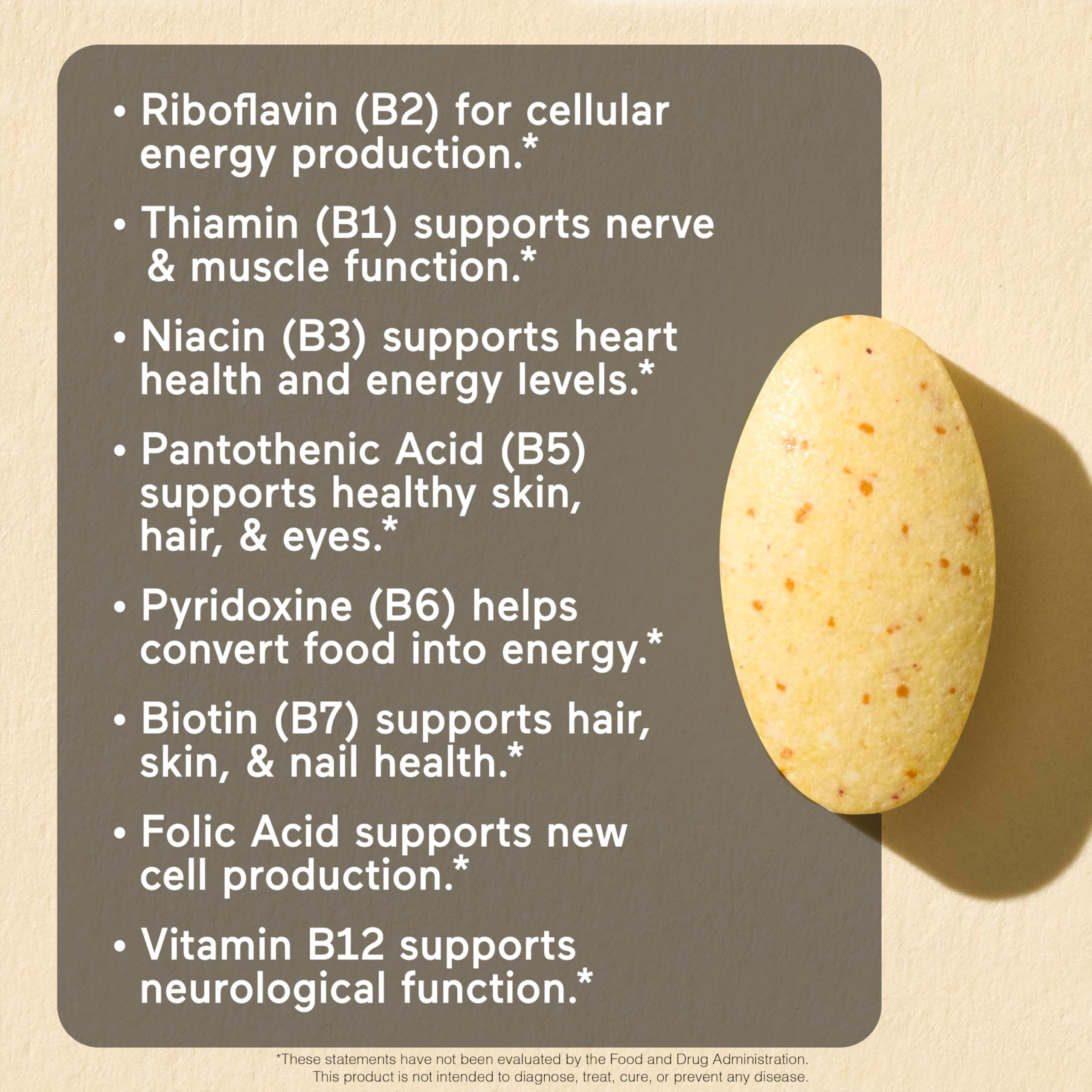 NatureWise etiqueta con lista de ingredientes clara y beneficios