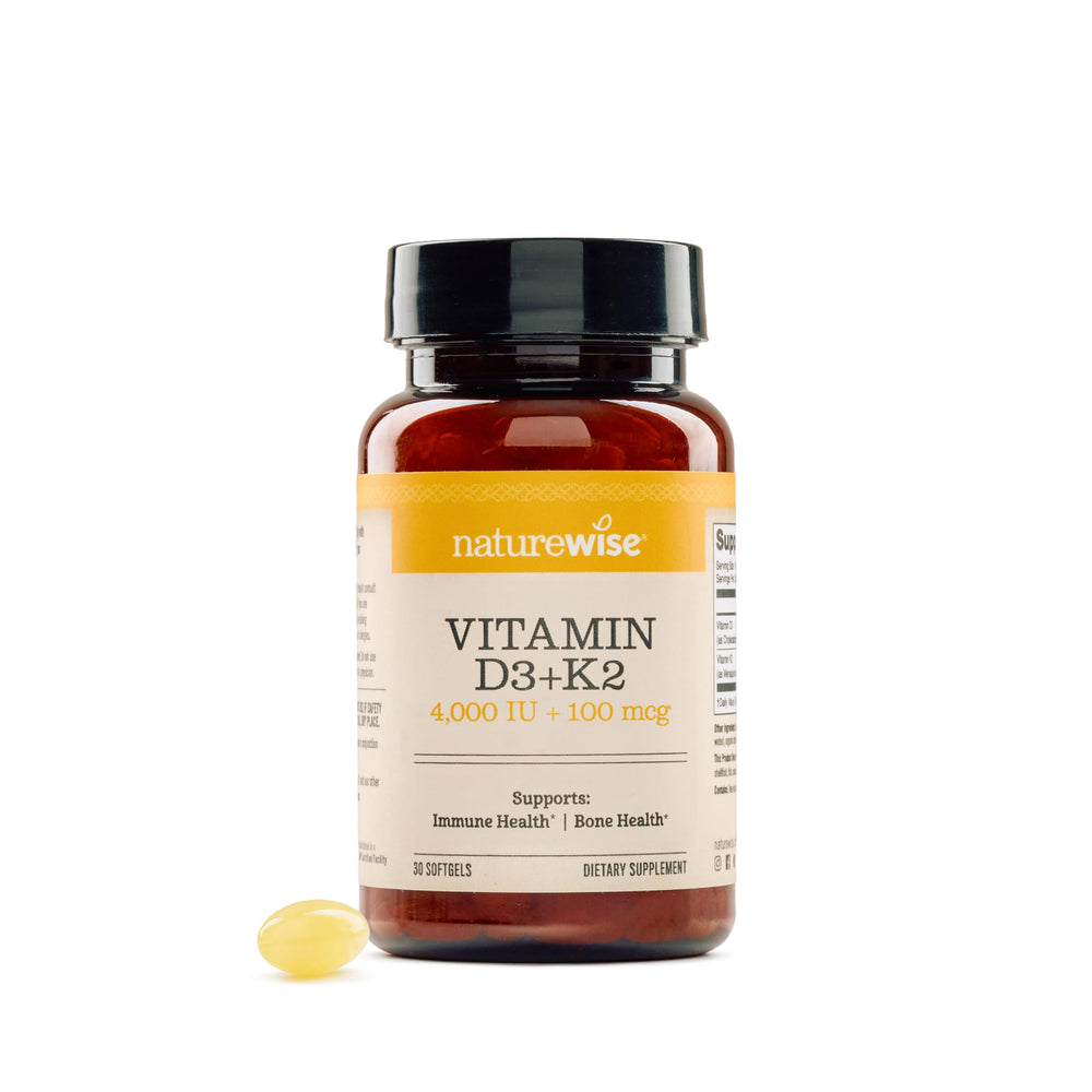 NatureWise frente del empaque mostrando el producto y beneficio de absorción