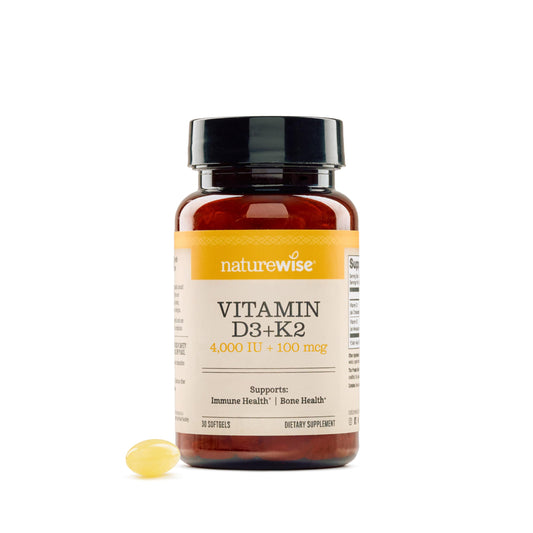 NatureWise frente del empaque mostrando el producto y beneficio de absorción