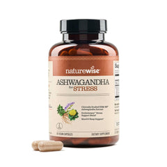 NatureWise frente del envase mostrando 60 cápsulas y beneficios visibles