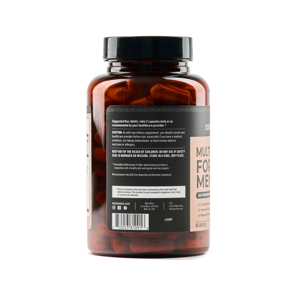 NatureWise hierbas e ingredientes naturales que refuerzan antioxidantes