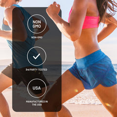 NatureWise softgels sobre la palma para mostrar tamaño y dosificación
