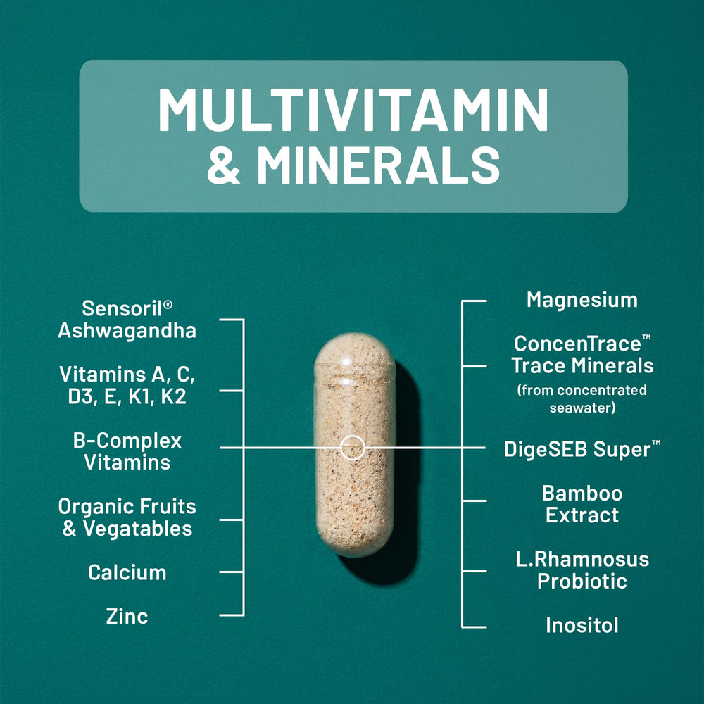 NatureWise mezcla en polvo con plantas para mostrar origen natural