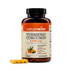 NatureWise botella frontal con etiqueta clara y beneficio de absorción mejorada