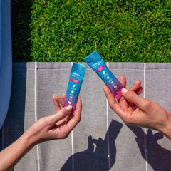 NatureWorks HydroMATE sobre abierto con polvo, práctico para llevar y disolver