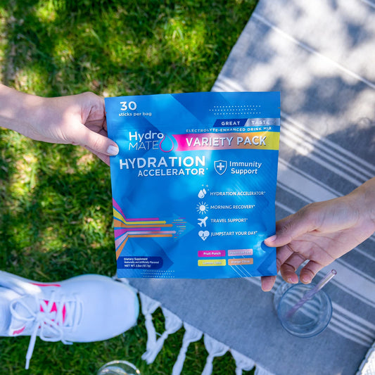 NatureWorks HydroMATE sobre individual abierto listo para mezclar y transportar
