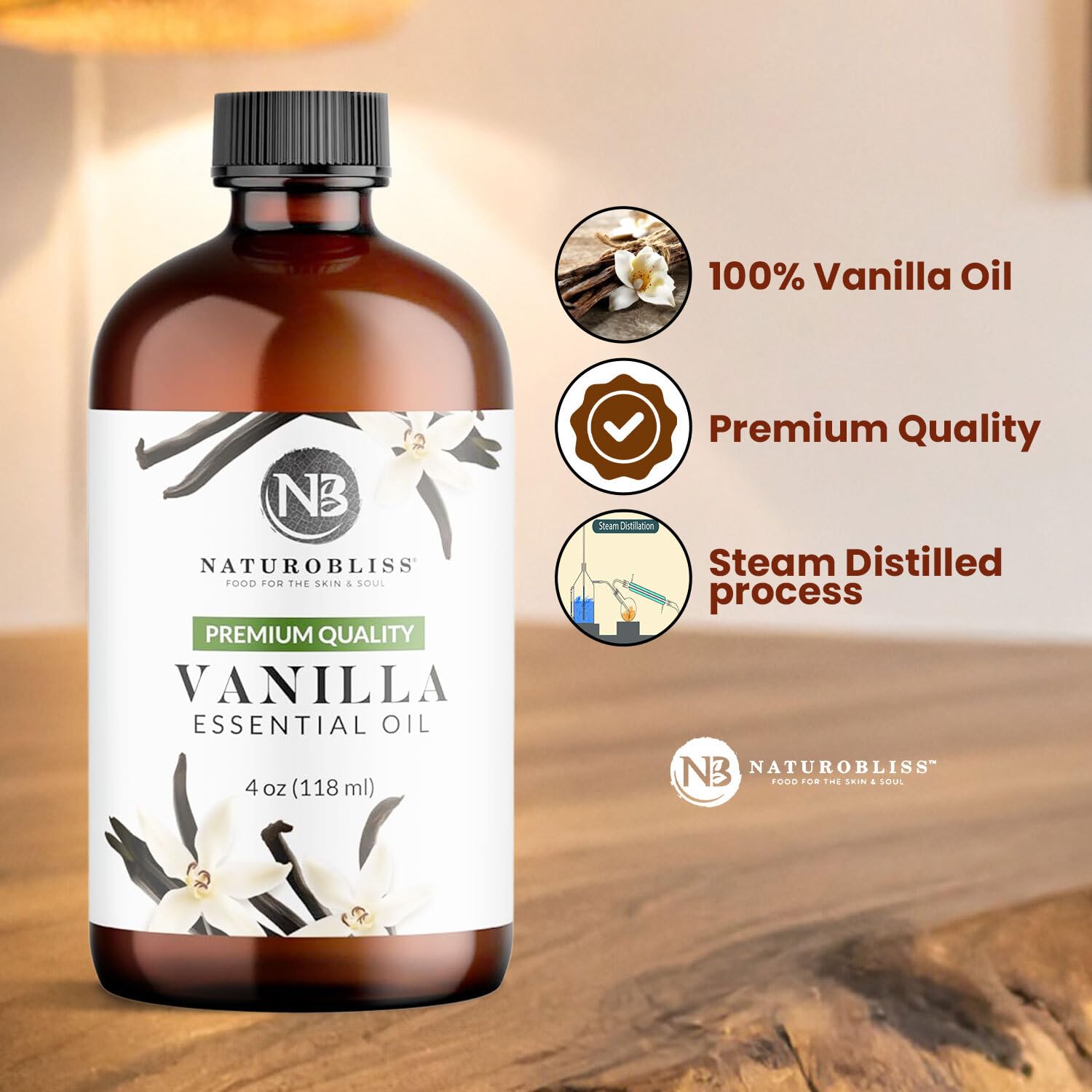 NaturoBliss aceite en ambiente hogareño, crea atmósfera cálida y reconfortante