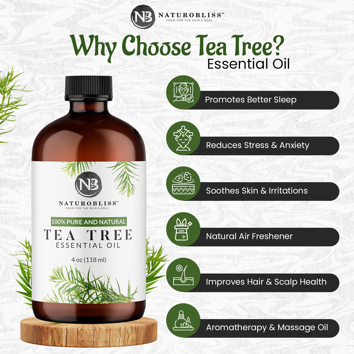 NaturoBliss mezcla de aceite en base de jabón mostrando compatibilidad