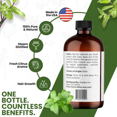 NaturoBliss primer plano de etiqueta con información de calidad terapéutica