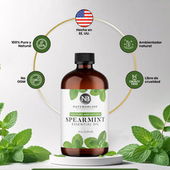 NaturoBliss frasco con recubrimiento UV para protección y larga conservación