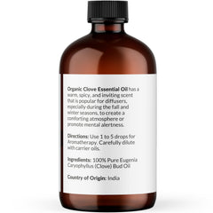 NaturoBliss gota de aceite de clavo en cuentagotas mostrando pureza