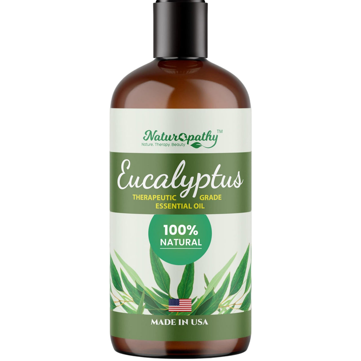 NATUROPATHY NATURE. THERAPY. BEAUTY frente del envase mostrando volumen y pureza