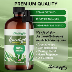 NATUROPATHY NATURE aceite en difusor creando un ambiente aromático relajante
