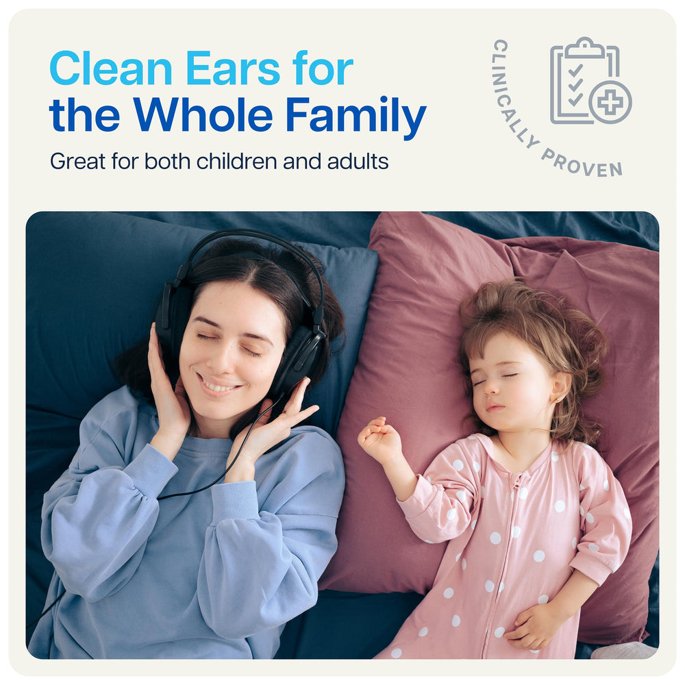 NAVEH PHARMA CleanEars Baby guardado en pañalera, limpieza auricular en movimiento