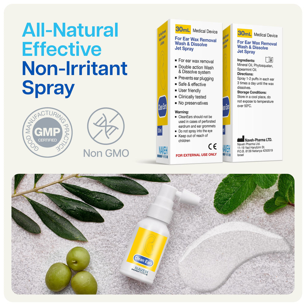 NAVEH PHARMA detalle de boquilla spray que facilita aplicación segura