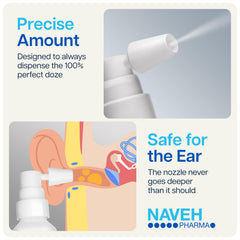 NAVEH PHARMA aceite en gotas destacando textura suave y humectante