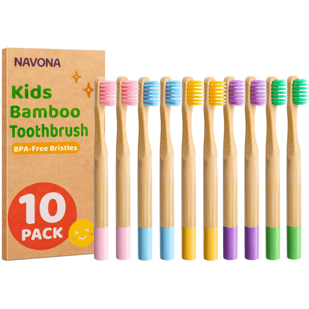 Navona cepillo frontal pack 10 mostrando colores y diseño amigable