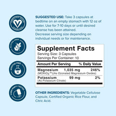 nbpure MagO7 etiqueta legible con ingredientes y pautas de uso claras