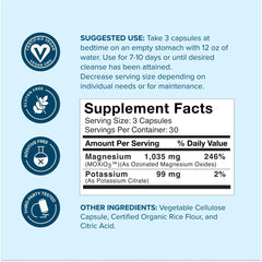 nbpure MagO7 detalle de la etiqueta con ingredientes y recomendaciones claras