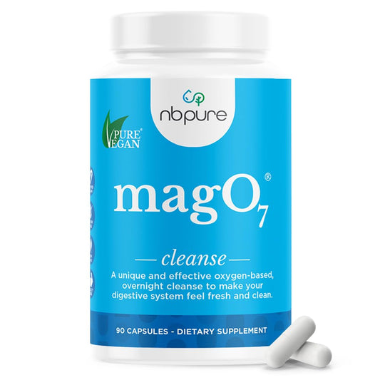 nbpure MagO7 frente del envase mostrando presentacion y beneficio digestivo