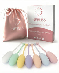 Nebliss conjunto frontal mostrando los siete entrenadores y su orden progresivo