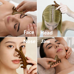 NEBORASTEP gua sha detalle del borde relaja músculos faciales