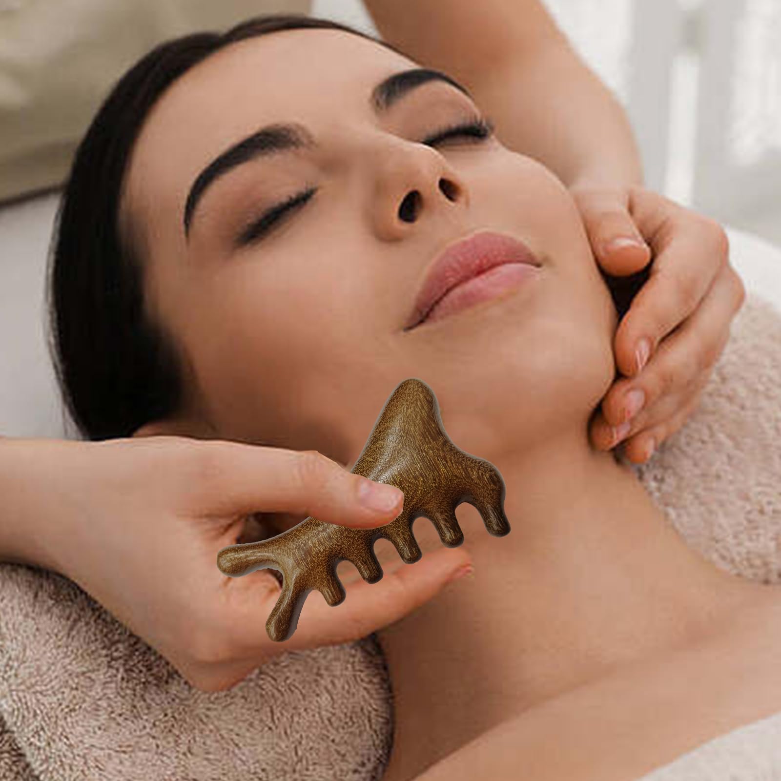 NEBORASTEP masaje facial con gua sha reduce tensión mandibular