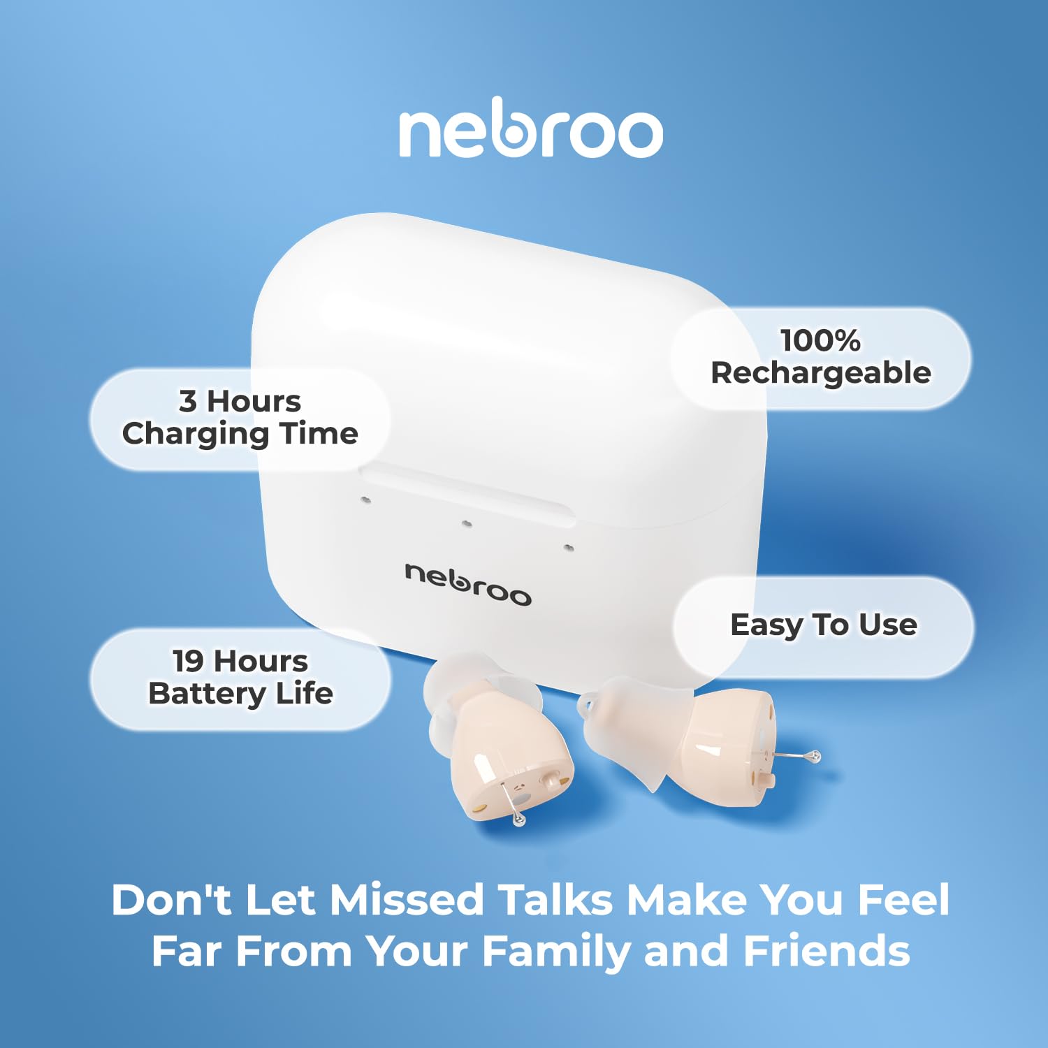 Nebroo PRO 3.0 domos de silicona en varios tamaños para ajuste cómodo