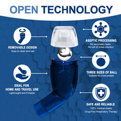 NebuAksol primer plano del material transparente resistente para control y limpieza