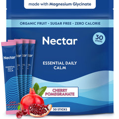 Nectar Calm frente del envase mostrando diseño y beneficios