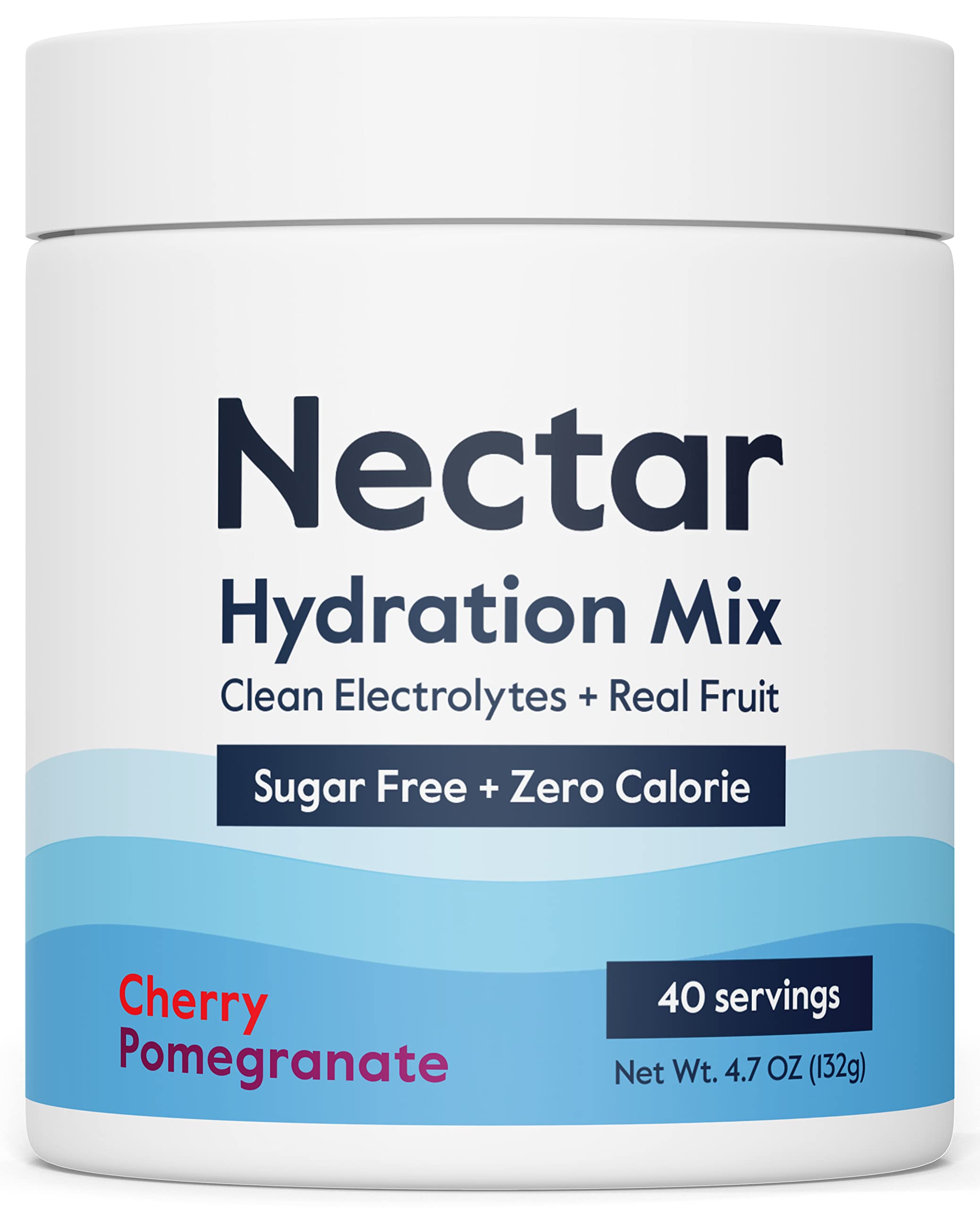 Nectar frente del envase mostrando presentación y beneficio de hidratación rápida