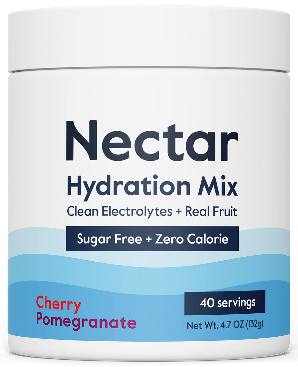 Nectar frente del envase mostrando presentación y beneficio de hidratación rápida