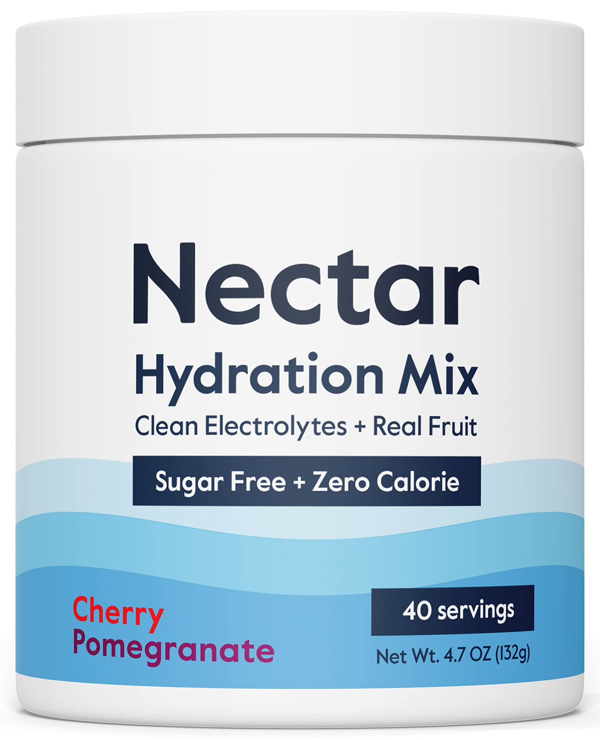 Nectar frente del envase mostrando presentación y beneficio de hidratación rápida
