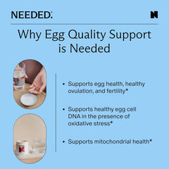 Needed etiqueta con lista de ingredientes y purity comprobada