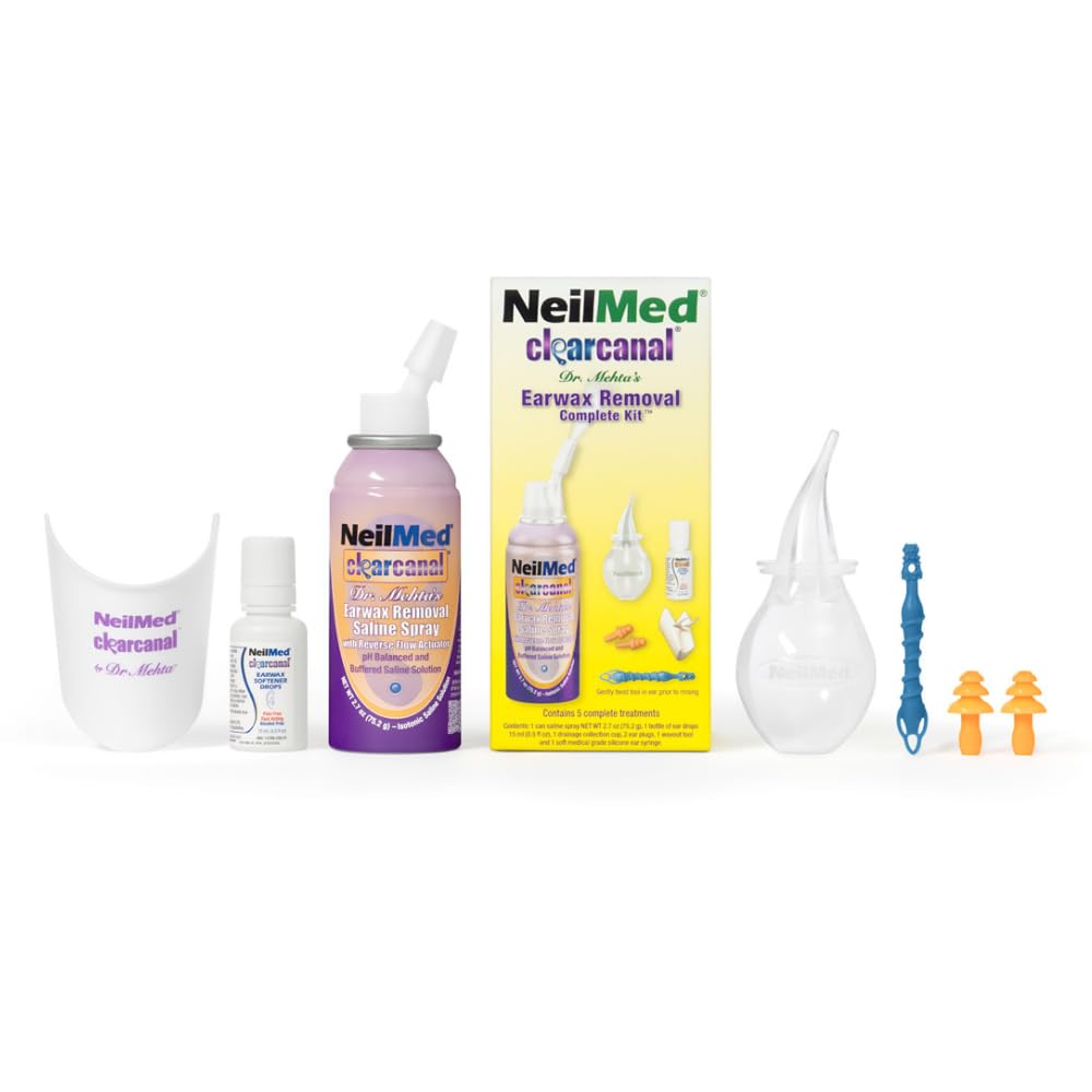 NeilMed kit completo frontal muestra componentes y beneficio de uso seguro
