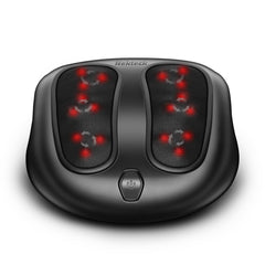 Nekteck vista frontal del masajeador mostrando diseño y beneficios ergonómicos