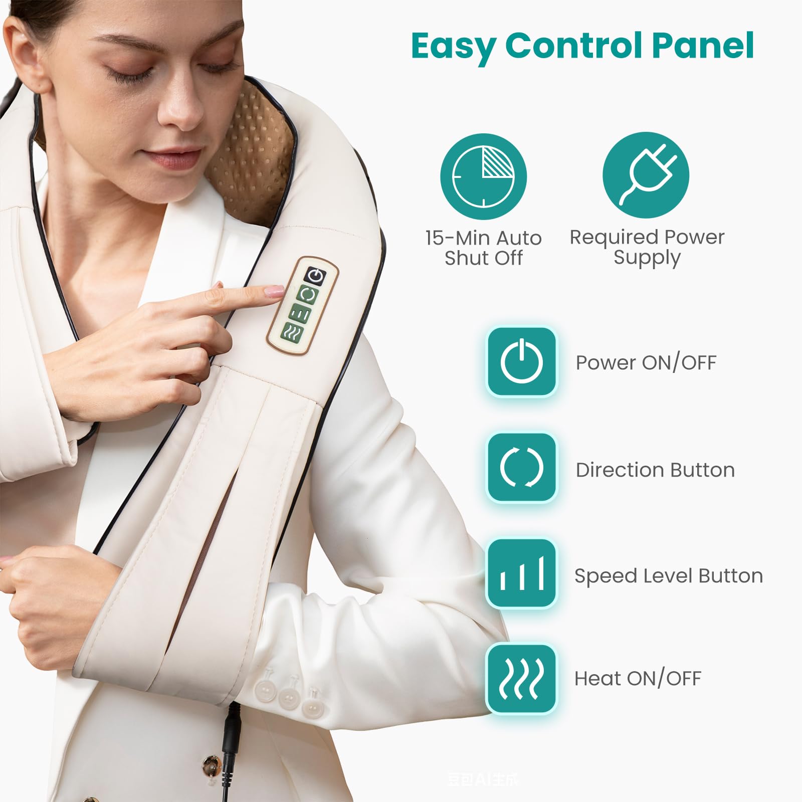 Nekteck conector enchufado hasta clic, garantiza conexión segura