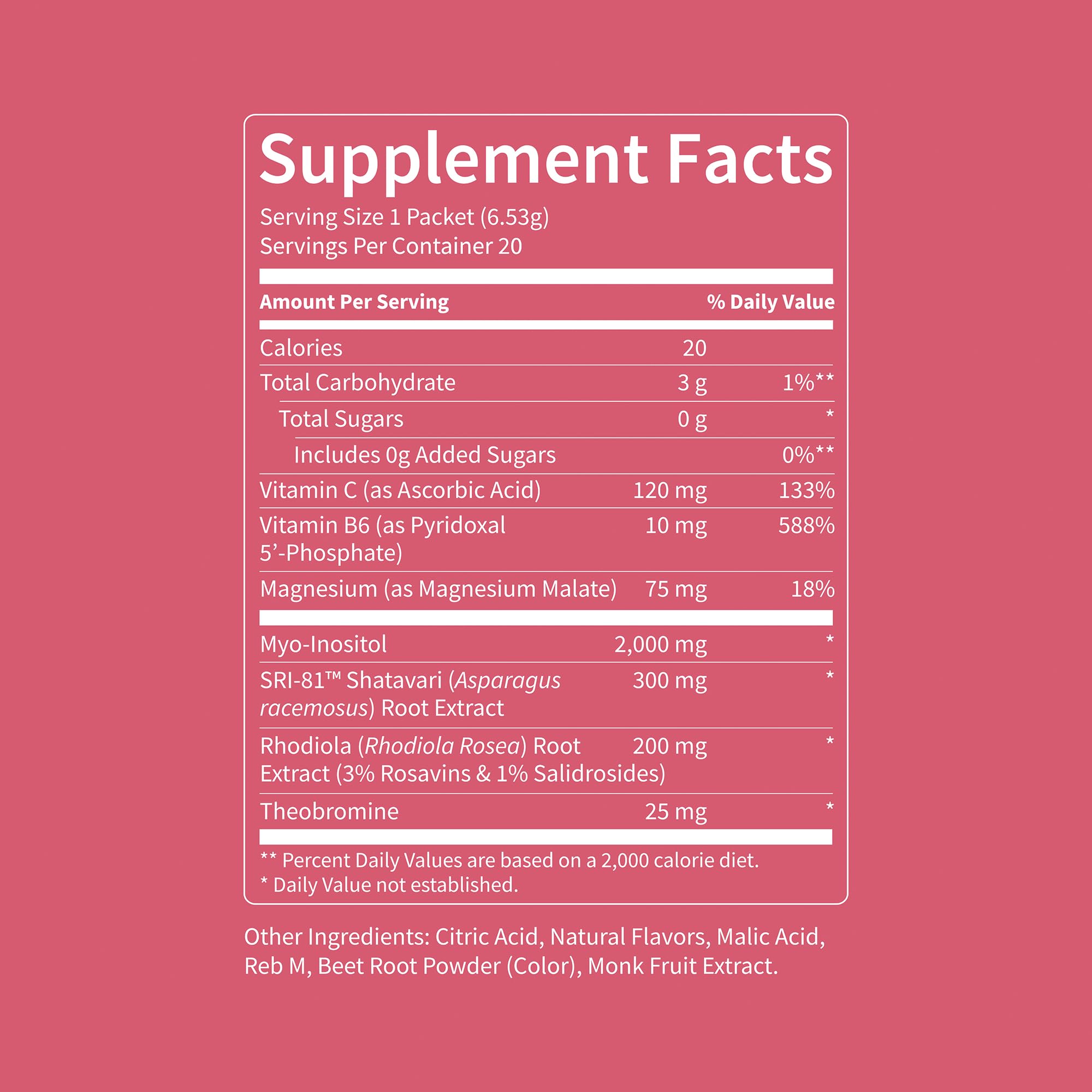 Nello Superbalance etiqueta nutricional legible, muestra información de ingredientes y dosificación