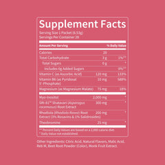 Nello Superbalance etiqueta nutricional legible, muestra información de ingredientes y dosificación