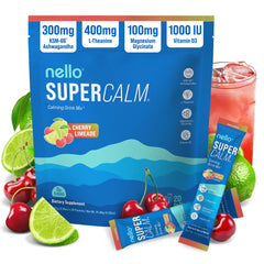 Nello Supercalm frente del envase mostrando diseño y practicidad