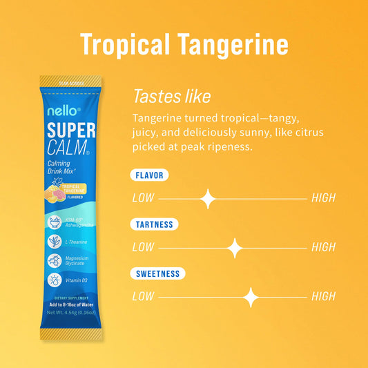 Nello SuperCalm sobre individual Tropical Tangerine para llevar