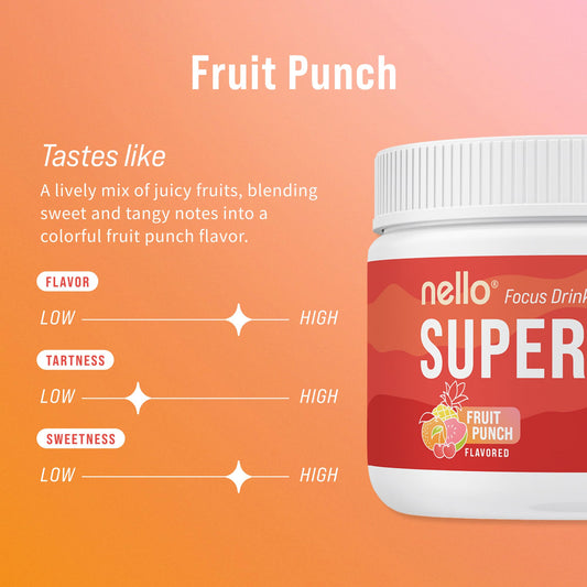 Nello Superfocus polvo dentro de sobre, fácil disolución y textura