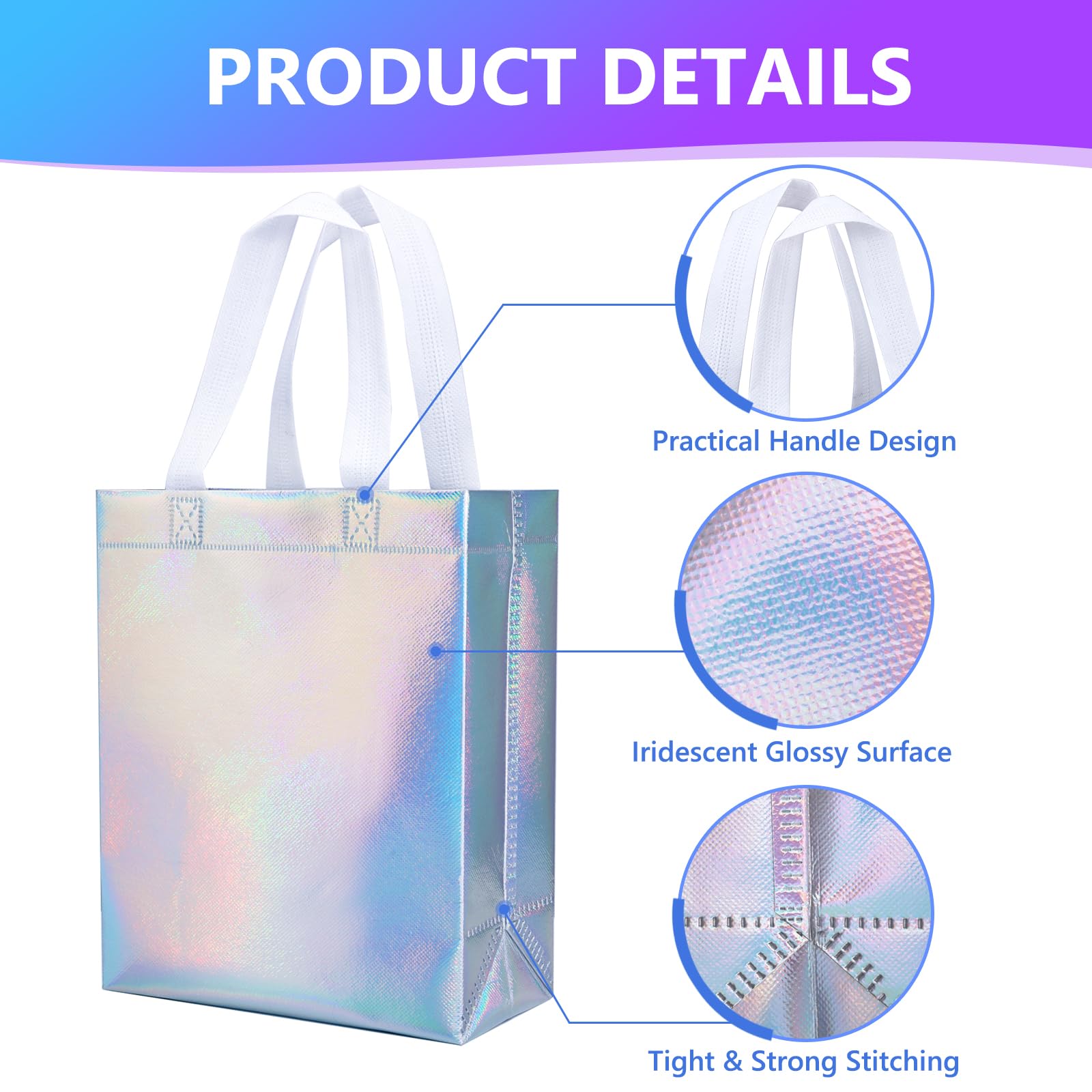 NEOACT bolsa abierta con regalos dentro ideal para presentación elegante